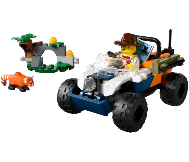LEGO CITY 60424 Quad badacza dżungli z pandą czerwoną - 1248582 - zdjęcie 6